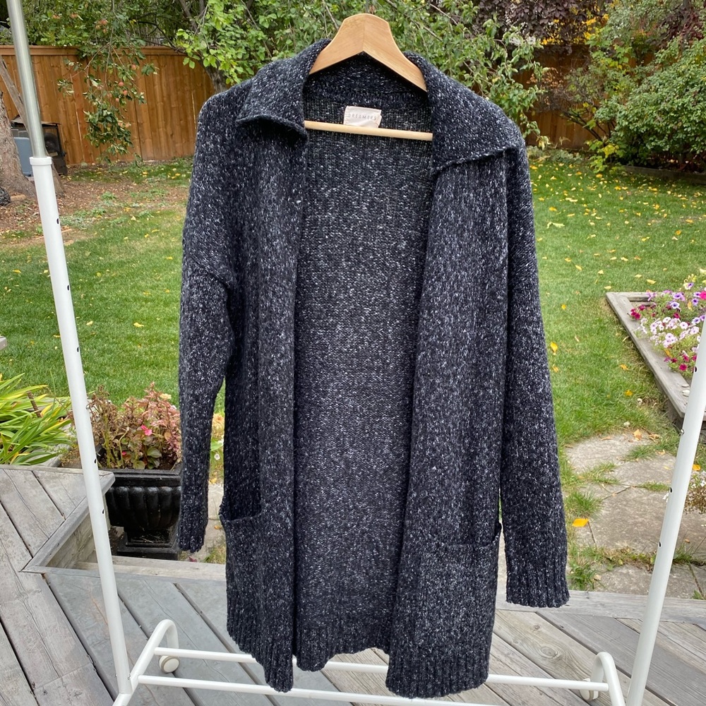 Dreamers Charcoal Gray Women's Cardigan